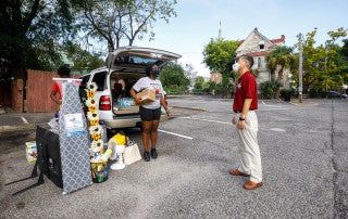 It's move-in day at CofC!