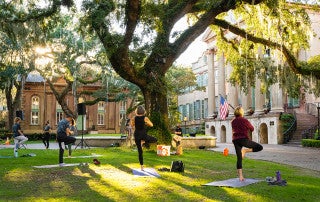 Yoga in the Cistern