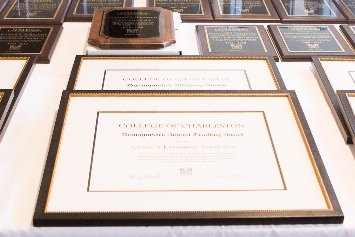 Nominations Open For CofC Faculty Awards Of Distinction