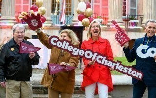 On January 27, 2022 The College of Charleston celebrated CofC Day with an evening of events.
