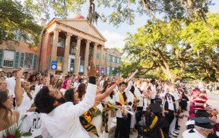 Saturday Afternoon Commencement, College of Charleston 2022