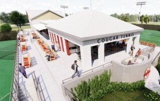CofC Tennis Center Upgrade