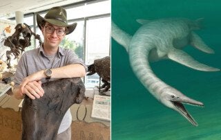 scott persons and a drawing of a Serpentisuchops