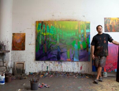 Abstract Artist Brian Rutenberg ’87 Featured on College of Charleston Podcast